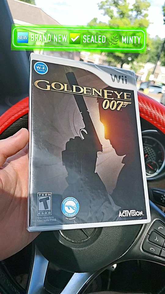 ⚜️ GOLDENEYE 007 Nintendo Wii NOT FOR RESALE 🔥 RARE ✅ BRAND NEW SEALED 🌿 MINTY - Image 2 of 4