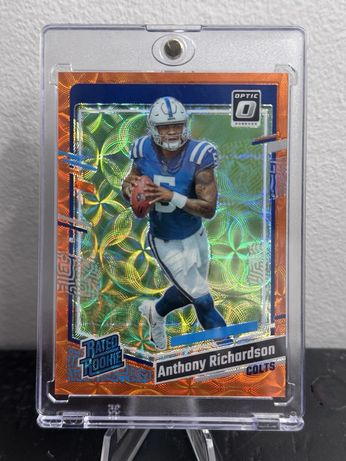 2023 Optic Anthony Richardson Orange Scope 58/79 Rc #247 Rookie