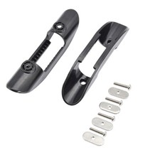 2PCS Kayak Boat Paddle Holder Clip with Stainless Steel Track Mount Screws Nuts