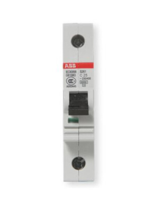 ABB Miniature Circuit Breaker S261 C25 1P 25A