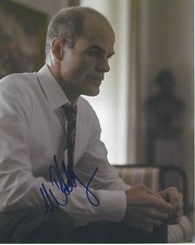 MICHAEL KELLY SIGNED AUTHENTIC HOUSE OF CARDS 8X10 PHOTO COA ACTOR DOUG STAMPER