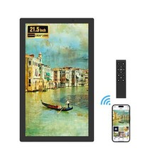 Uhale 21.5 Inch WiFi Digital Picture Frame with Remote Control, 1920 1080 F...