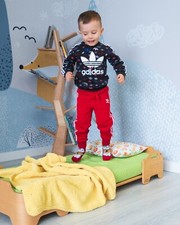 Sleepy Wooden Toddler Floor Bed Stackable Nursery Bed- without matress