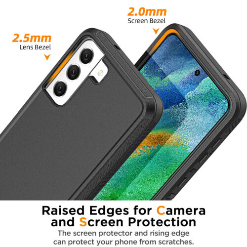 Case For Samsung Galaxy S21 FE 5G Hybrid Shockproof Heavy Duty Protection Cover - Picture 8 of 47