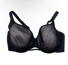 Berlei Bra Sz 18DD Black & Nude  Padded Underwire T-shirt EUC