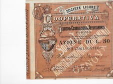 1892 LIGURE COOPERATIVE PURCHASE AND CONSTRUCTION APARTMENTS * HISTORICAL ACTION
