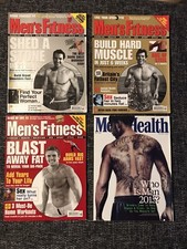 Men’s Fitness Magazine March, April & June 2003 & Men’s Health Magazine May 2015