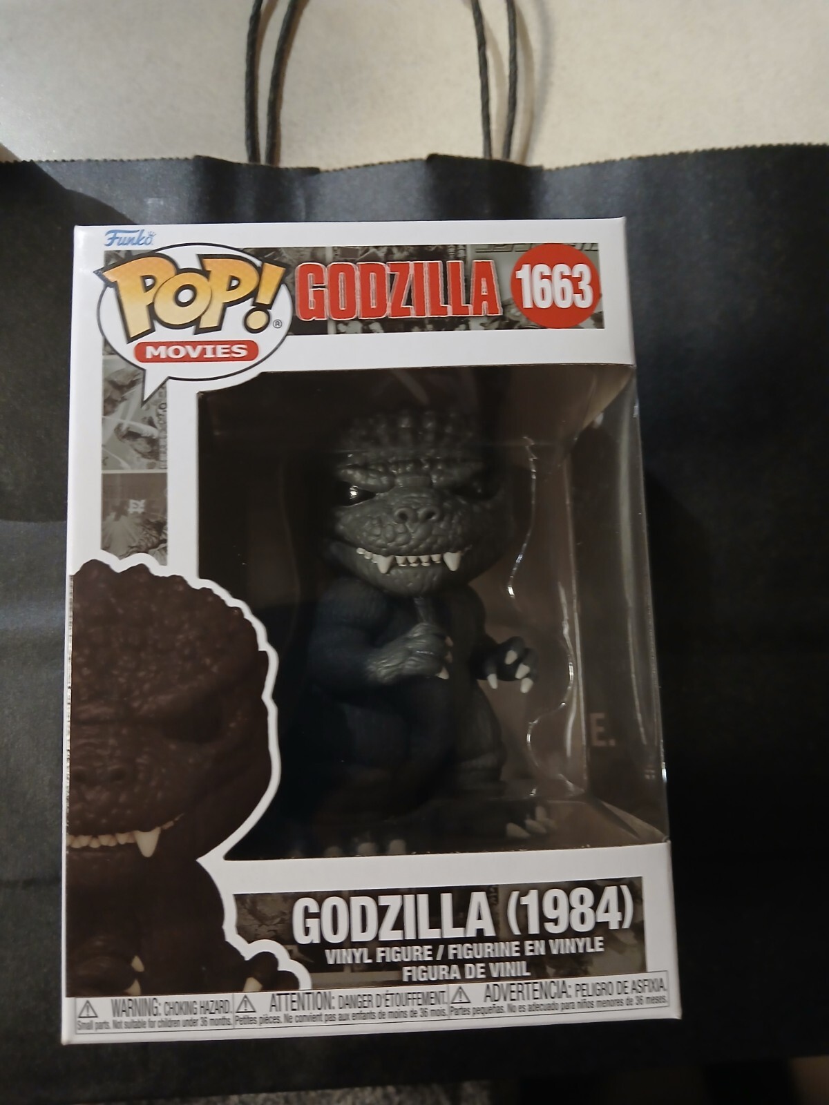 Funko Pop! Vinyl: Godzilla - Godzilla (1984) #1663