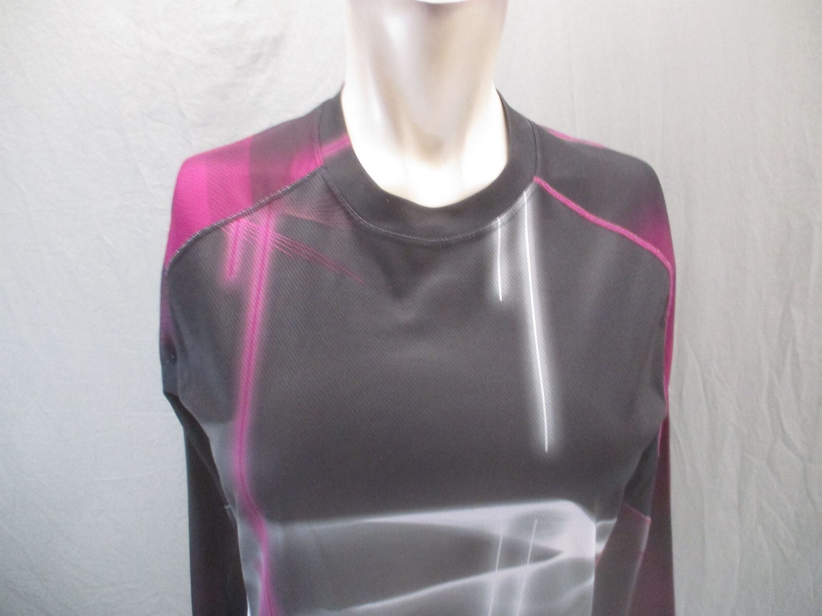 Top donna girocollo manica lunga compressione ciclismo atletico SALOMON taglia L 206