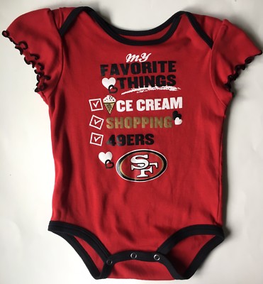 san francisco 49ers infant apparel