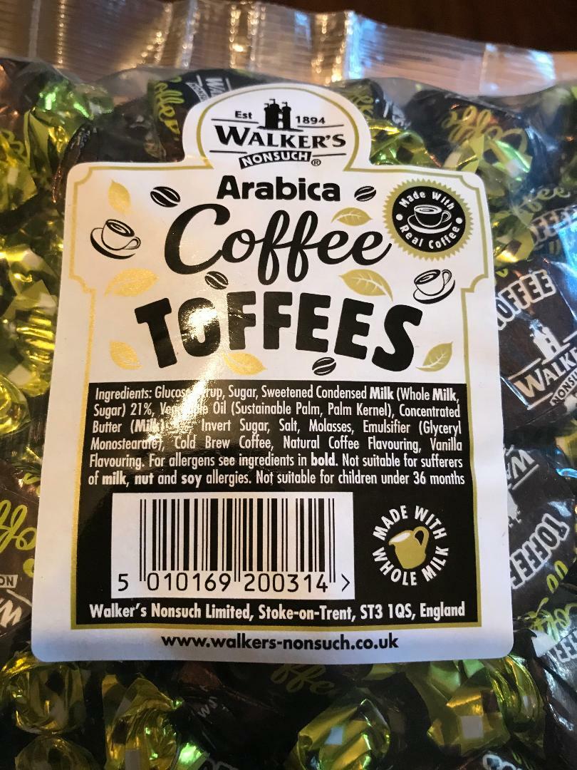 WALKERS COFFEE TOFFEES ARABICA COFFEE TOFFEES OLD FASHIONED RETRO SWEETS eBay