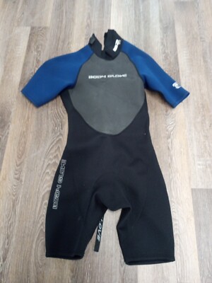 Body Glove Wet Suit Pro 2 2.1 Shorty Black Ski Wakeboard Dive Men s Size S
