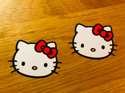 HELLO CAT KITTY Aufkleber Sticker Set Girly Teen Sweet Decal Tuning Mädchen Se31