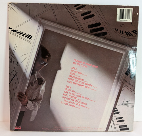 Ronnie Milsap Inside Ronnie Milsap RCA AHL1-4311 Vinyl LP Vintage Record VG/G+ - Picture 2 of 3