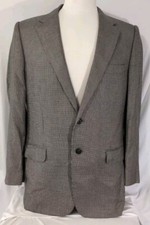 Corneliani Saks Fifth Avenue mens Blazer Jacket Black 42R made Italy