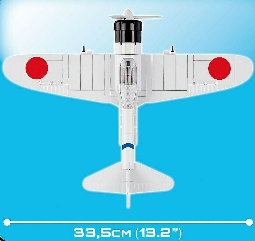 Cobi 5515 Mitsubishi A6M2 Zero model 21 V-103 Tainan Kokutai japan