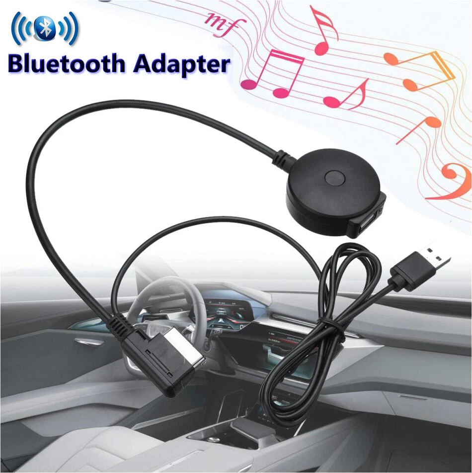 USB AMI Wireless Bluetooth Adapter For Audi A1 A3 A4L A5 A6L A8 Q3 Q5 Q7 TT A7 - Image 2 of 4