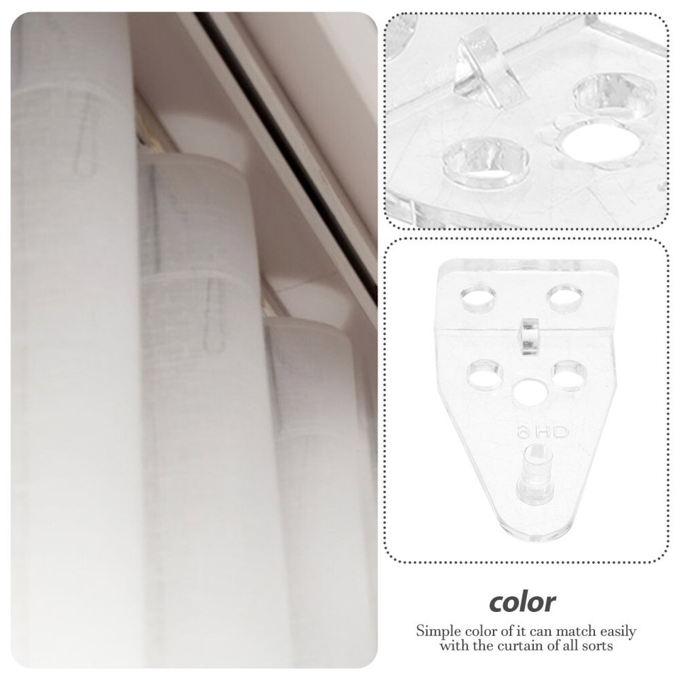 20 Pcs Roller Blind Hold down Clips Rv Brackets Hook Tilt