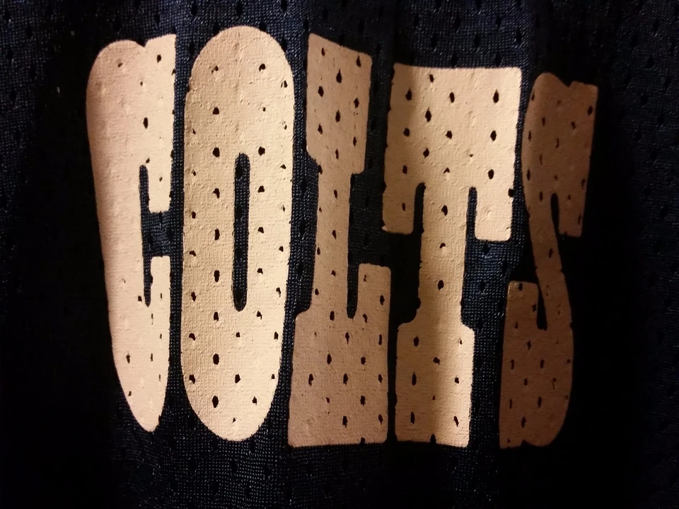 Camiseta deportiva juvenil de los Indianapolis Colts Reebok 2XL Pittman Luck Hilton Taylor Wentz Cox Foto 2 de 4