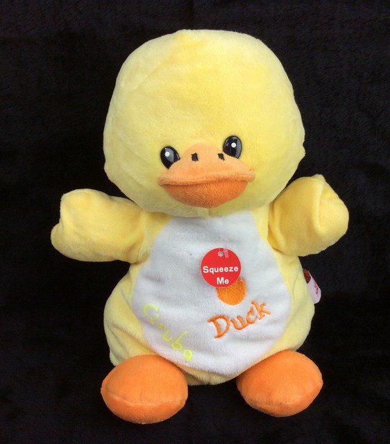 stuffed toy duck that quacks