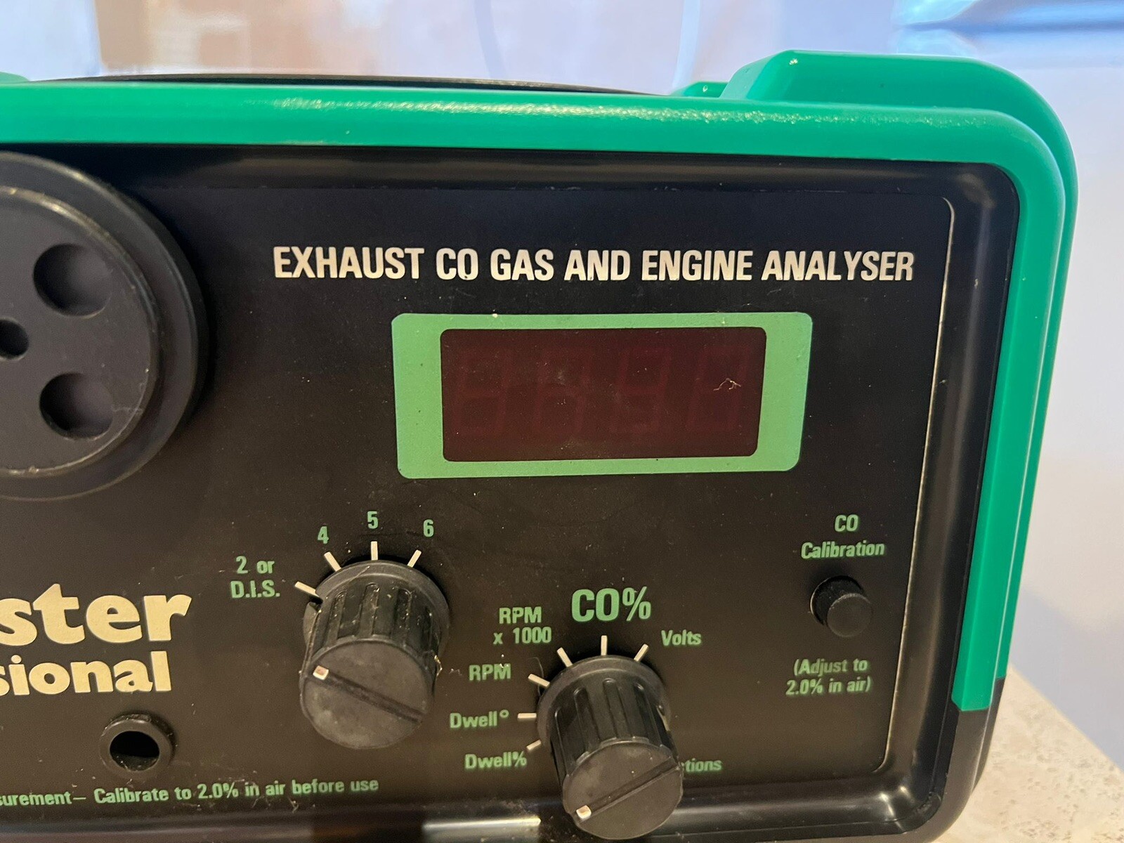 Gunson's Gastester Professional Digital Exhaust CO Gas And Engine