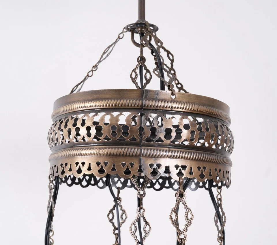Turkish Pendant Lamp, Asylove Mosaic Moroccan Pendant Lamp, Hanging Chandeliers - Image 3 of 3