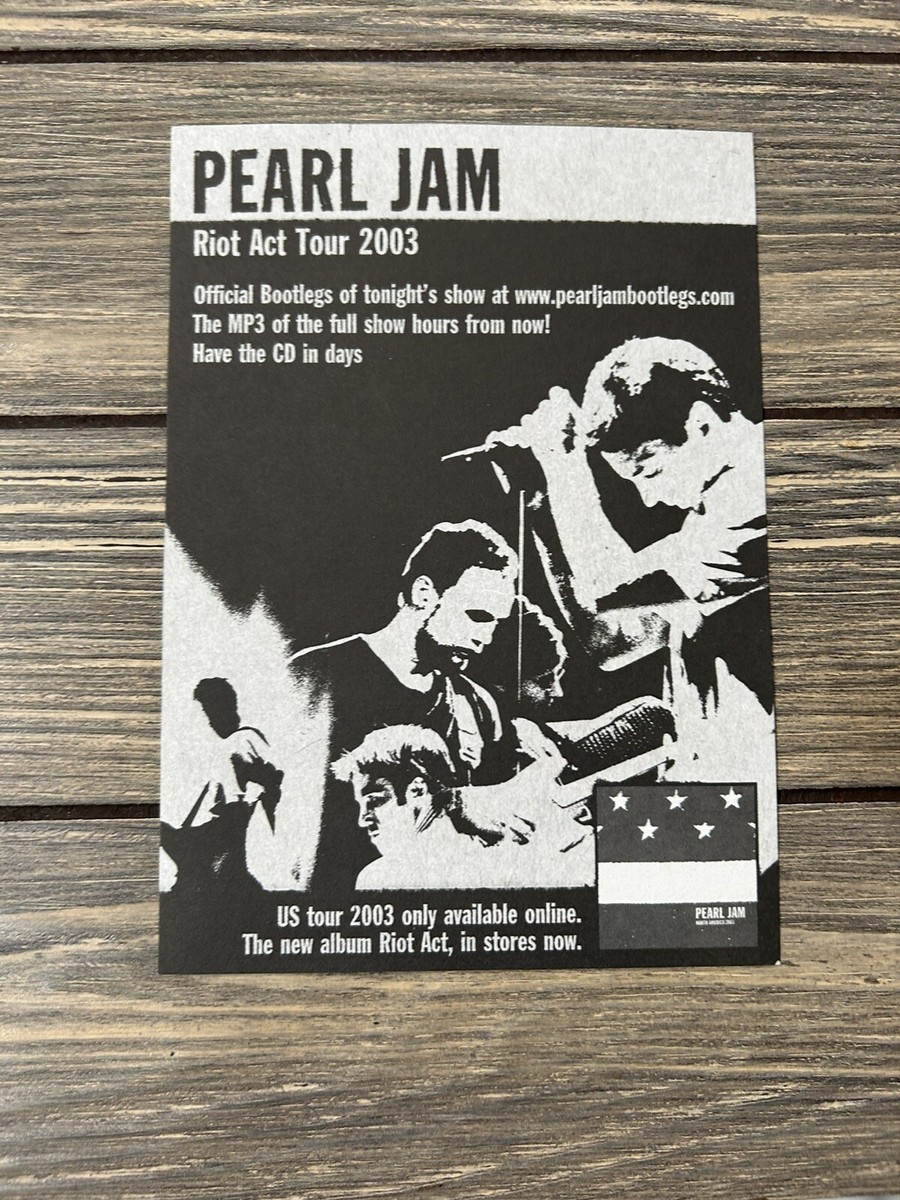Pearl Jam / Tour 2003 ポスター（ポスターフレーム付） PEARL JAM POSTER 2003 TOUR AMES BROS JAPAN VEDDER | eBay