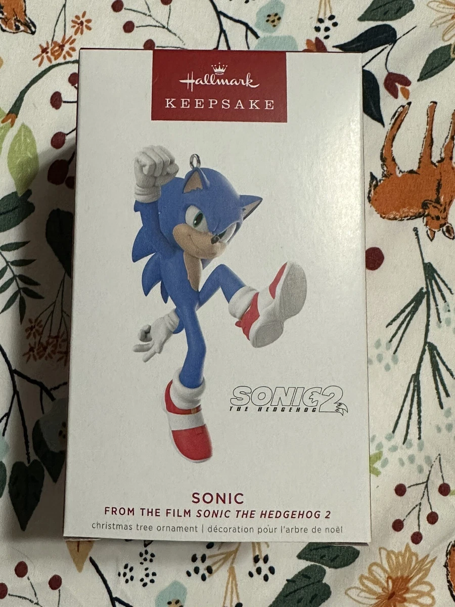 Sonic The Hedgehog 2 Movie Sonic Ornament
