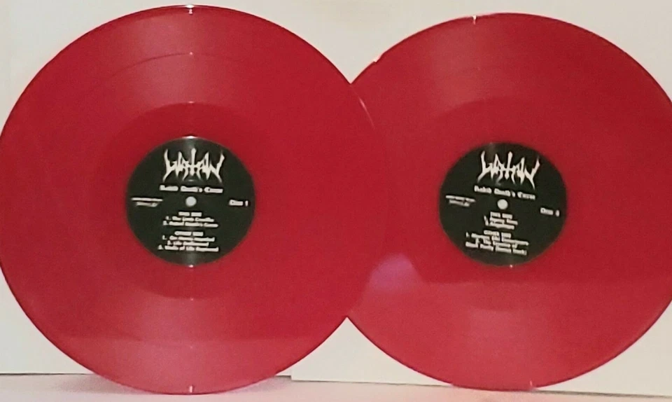 WATAIN Rabid Death's Curse Opaque Red Vinyl 2LP Unplayed 2017 Season Of Mist - Image 2 of 4
