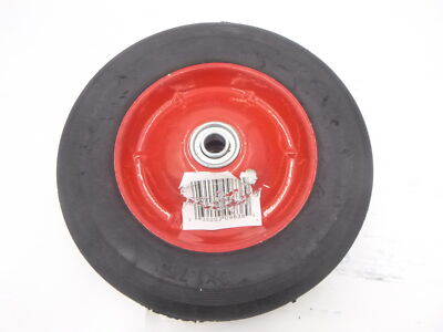 Shepherd Hardware 8'' x 1.75'' Semi Pneumatic Rubber Tire Metal Hub 9636
