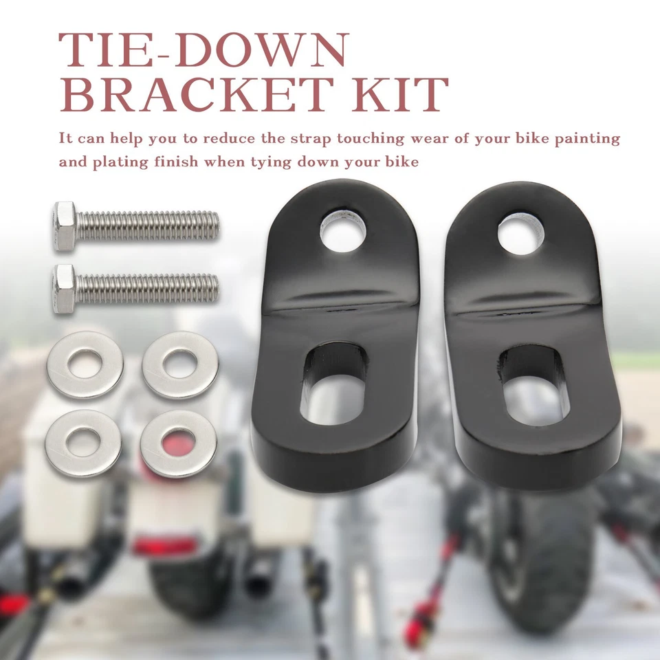 Front Tie-Down Bracket for Harley Touring Street Electra Glide Road King Glide - Image 2 of 4