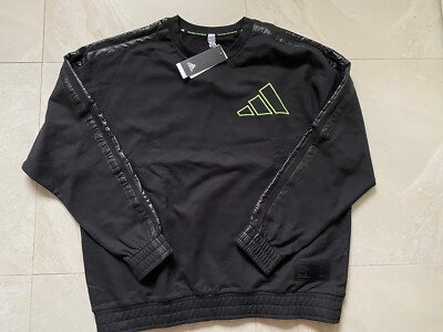 Adidas Basketball Daniel Patrick x Harden Crewneck Sweatshirt Gh4780 Men Size L