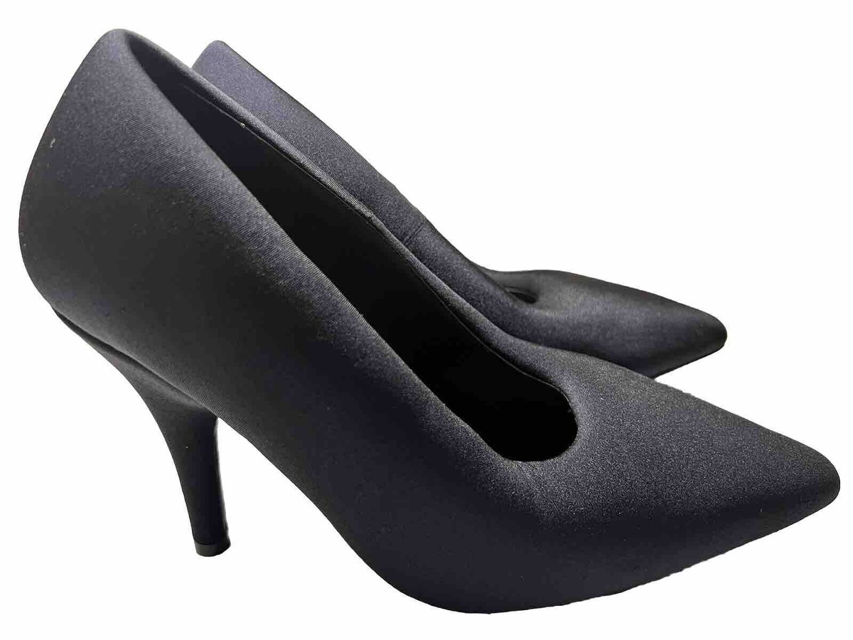 パンプス BALENCIAGA Balenciaga XL Pumps (720949.W04Z0 1000 BLACK) $1400 Balenciaga Womens XL Pumps 110mm Heels Shoe Black IT