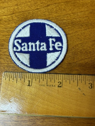 Vintage Santa Fe Eisenbahn Aufnäher - Bild 1 von 2