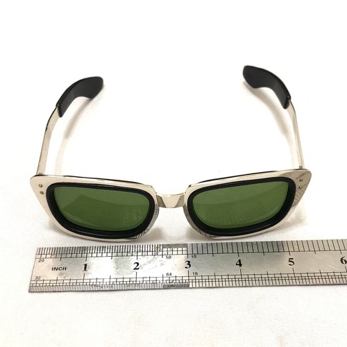 50s 60s Vintage Sun Glasses Mexico Mexican Buddy Holly VLV Mask Space Age Faosa - Picture 9 of 9