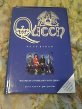 Queen: As It Began: Biography HB *Hand Signed By Jacky/Jim/ Peter Freestone*