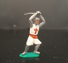 TIMPO TOYS VTG 1965 SW CRUSADERS 15263 CRUSADER SWORD ATTACK TOY SOLDIER