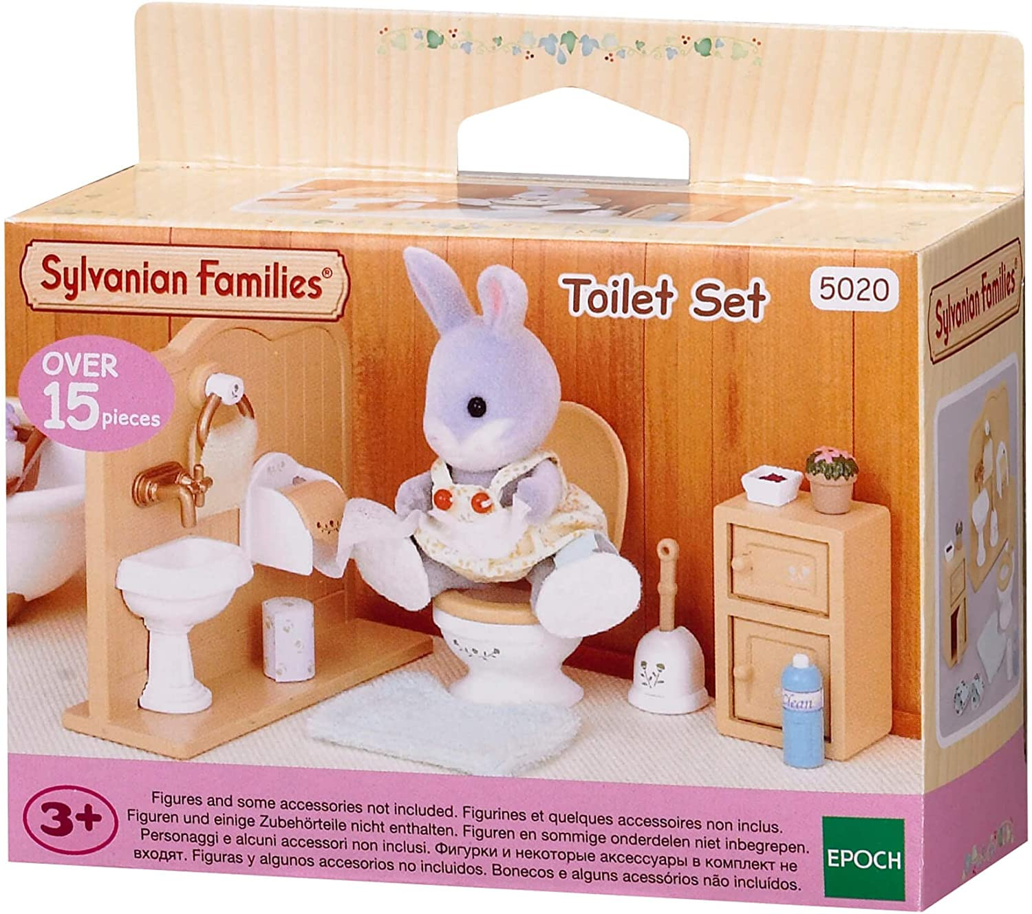 Набор туалетных принадлежностей Sylvanian Families 5020 от производителя Zubehr Sammelfiguren 3790₽