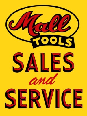 Mall Tools Sales & Service NEW METAL SIGN: 9x12'' Ships Free