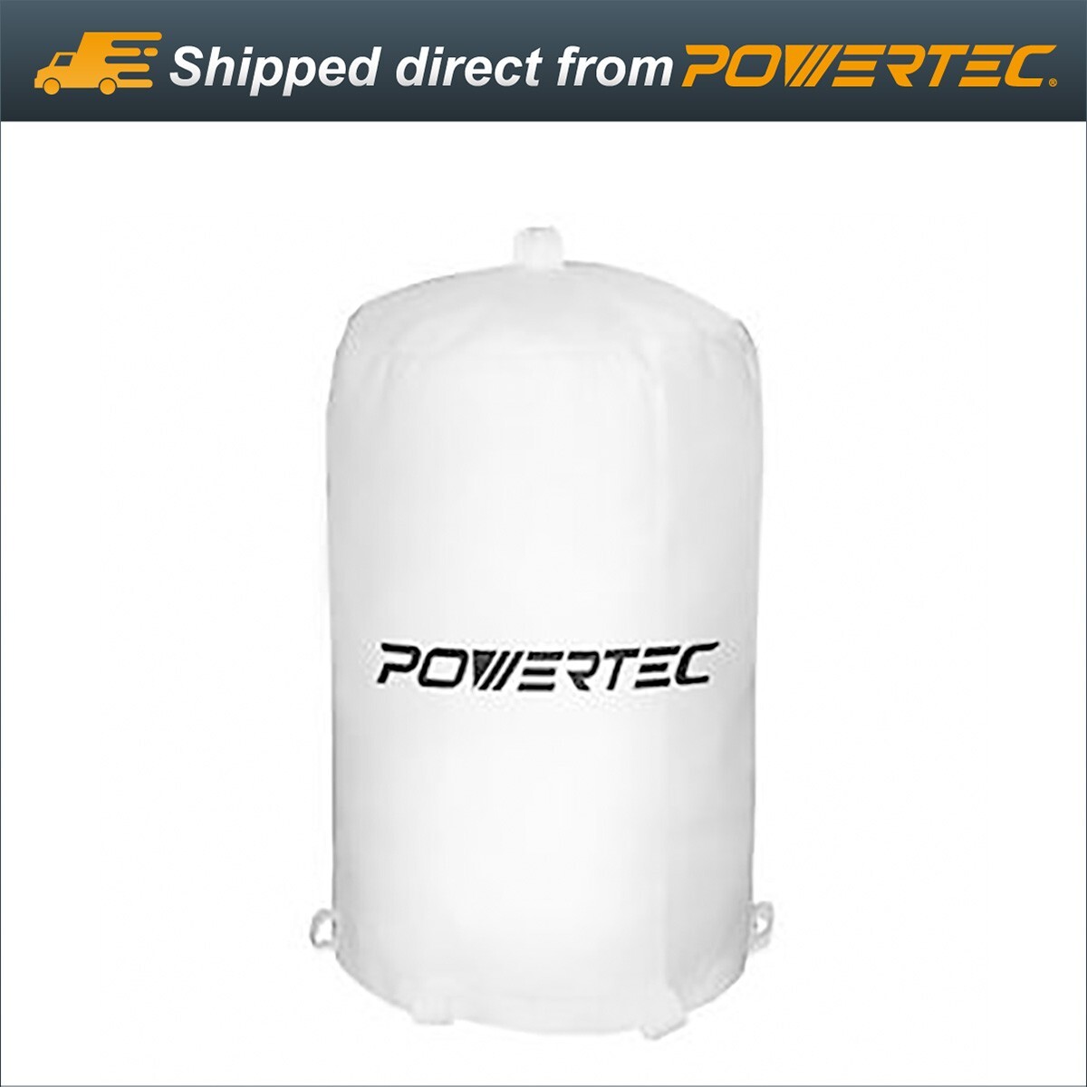 POWERTEC Bolsa Colectora De Polvo, 20 Pulgadas De Diámetro. Bolsa