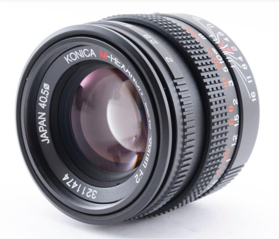 KONICA コニカ M-HEXANON 50mm F2 Konica M-Hexanon 50mm f/2