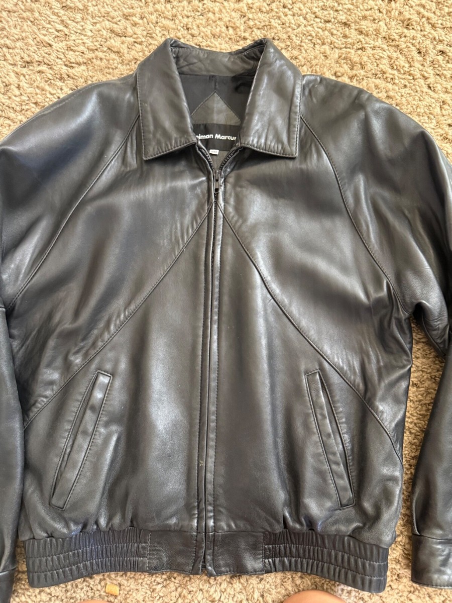 neiman marcus leather jacket