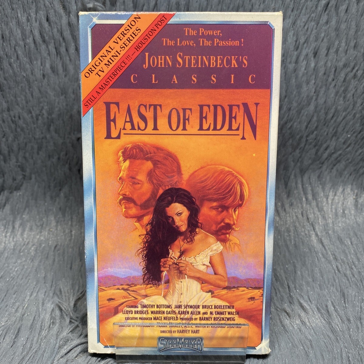 John Steinbeck's East of Eden VHS 1981 Tape TV Mini-Series Jane