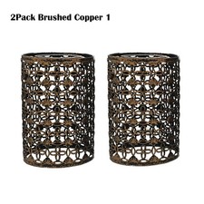 Vintage Style Metal Drum Lampshade Easy Fit Ceiling Pendant Light Shade uk