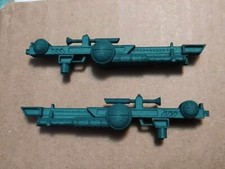 Custom Transformers Universe Voyager Overload Duel Rifles Green Nylon New