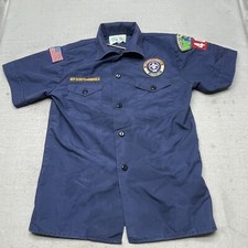 Boy Scouts of America Uniform Youth Medium Blue Shirt Cub Scouts