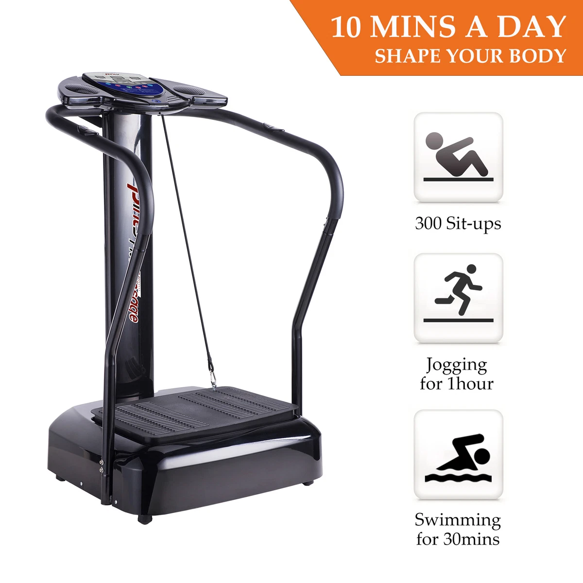 Whole Body Vibration Machine Exercise Platform Massage Multi Mode