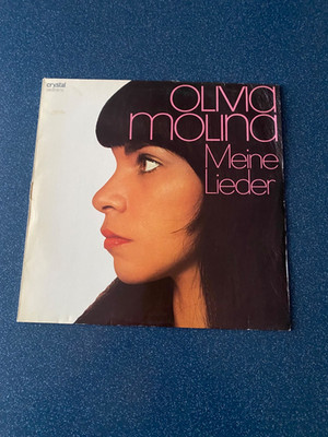 LP 12''   OLIVIA MOLINA   ''Meine Lieder''    1973  Crystal