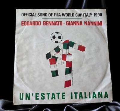 WM 1990 Gianna Nannini, Edoardo Bennato, Un Estate Italiana Single