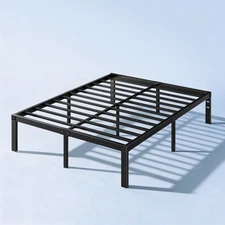 Vecelo 14/16/18" Twin Queen King Size Bed Frame Metal Platform Heavy Duty Slat